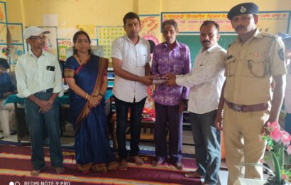 कोरडे पाडा गावात नेत्र तपासणी व मोफत चष्मे वाटप शिबीर