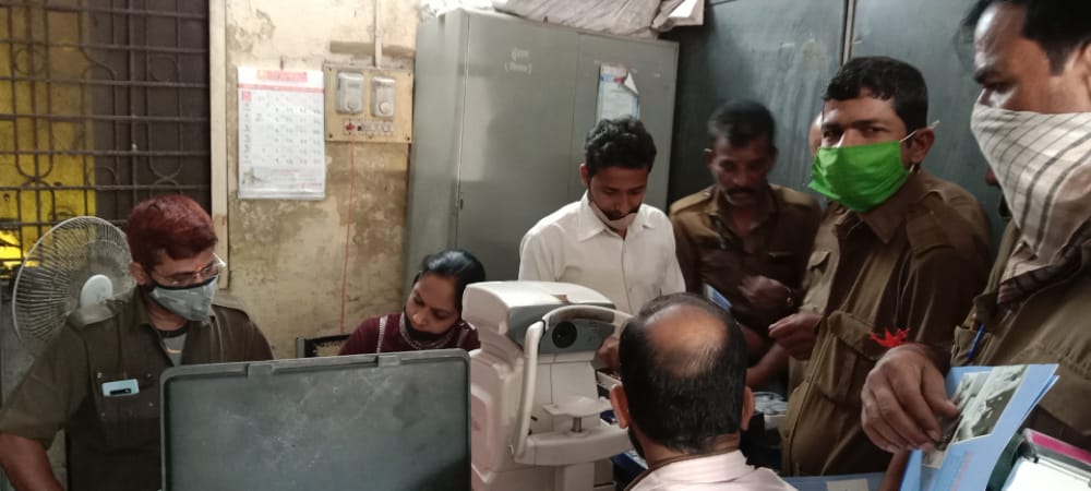 परिवहन कर्मचाऱ्यांची आरोग्य तपासणी