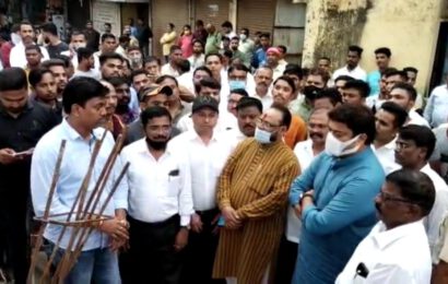 अनधिकृत बांधकामे सोडून आमची मंदिरे तोडणार तर उद्रेक होणारच – आमदार राजू पाटील
