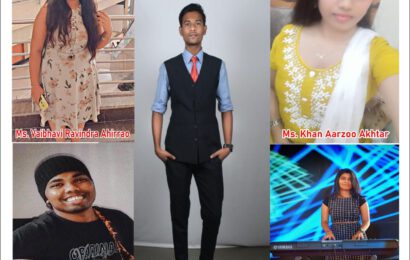 मुंबई विद्यापीठांतर्गत झालेल्या युथ फेस्टिवलमध्ये एस एस टी महाविद्यालयाच्या पदरी घवघवीत यश