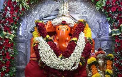 आगंरकी चतुर्थी निमित्त टिटवाळा महागणपती दर्शनासाठी भक्तांची मांदियाळी