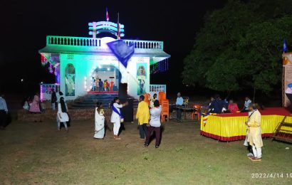 वाडे येथे डॉ. बाबासाहेब आंबेडकर जयंती उत्साहात साजरी