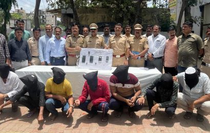 स्टील चोरी करणाऱ्या टोळीचा पर्दाफाश