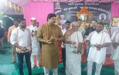 “राम कृष्ण हरी” हरिनाम सप्ताह सोहळ्यात आमदार राजू पाटील यांची उपस्थिती