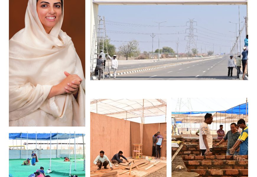 महाराष्ट्राच्या ५६ व्या वार्षिक निरंकारी संत समागमाची जय्यत पूर्वतयारी…<br>श्रद्धा आवड आणि समर्पणाचे अनुपम दृश्य