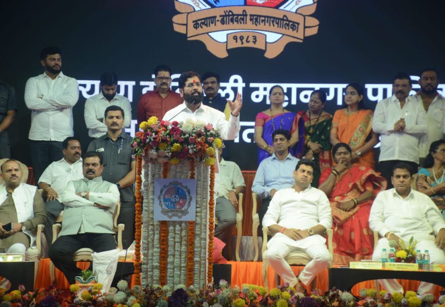 लोकाभिमुख प्रकल्प देण्याचे काम आपले सरकार करत आहे – मुख्यमंत्री एकनाथ शिंदे