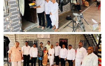 कधीही कुणाच्याही घरात मधली भिंत पडू नये – माजी उपमहापौर मोरेश्वर भोईर      मधली भिंत लघुपटाच्या चित्रीकरणाला सुरवात