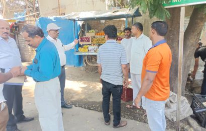 उपायुक्त अतुल पाटील यांची कल्याण शीळ रोडची पाहणी दरम्यान ८३०० रुपयांची वसुली 
