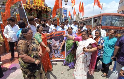 संजय राऊतांच्या थुंकणे प्रकरणाचे पडसाद कल्याणात 