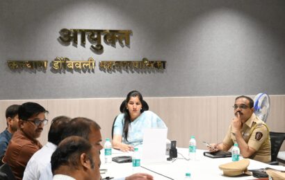 मुख्यमंत्र्यांच्या आदेशानुसार अनधिकृत बार, ढाबे, गुटखा पार्लरवर नि:पक्षपातीपणे कारवाई करावी – केडीएमसी आयुक्त डॉ. इंदु राणी जाखड़l