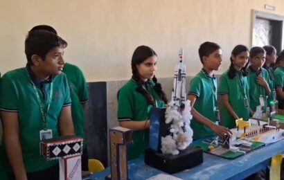 कै.गजानन हिरू पाटील विद्यामंदिरात विज्ञान प्रर्दशनात विद्यार्थ्यांनी दाखवली कल्पकता