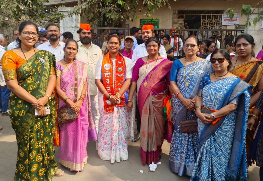 कल्याणात भाजपच्या रेखा राजन चौधरी बिनविरोध कल्याणात भाजपच्या रेखा राजन चौधरी बिनविरोध